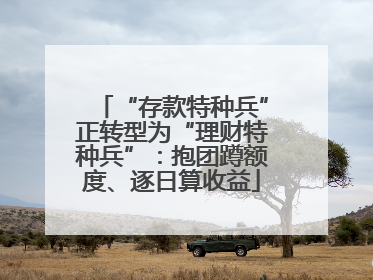 “存款特种兵”正转型为“理财特种兵”：抱团蹲额度、逐日算收益
