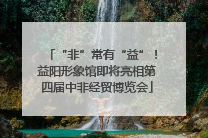 “非”常有“益”！益阳形象馆即将亮相第四届中非经贸博览会