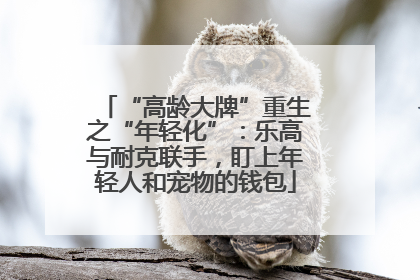 “高龄大牌”重生之“年轻化”：乐高与耐克联手，盯上年轻人和宠物的钱包