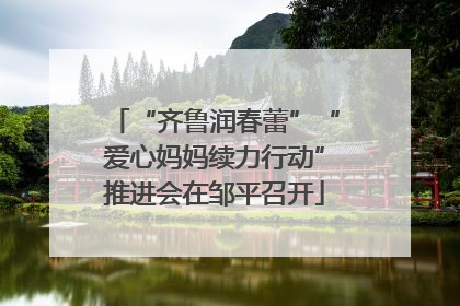 “齐鲁润春蕾”“爱心妈妈续力行动”推进会在邹平召开