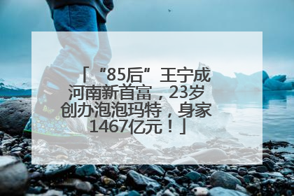 “85后”王宁成河南新首富，23岁创办泡泡玛特，身家1467亿元！