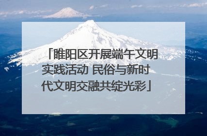 睢阳区开展端午文明实践活动 民俗与新时代文明交融共绽光彩