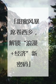 甜蜜风暴席卷西乡，解锁“浪漫+经济”新密码