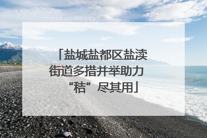 盐城盐都区盐渎街道多措并举助力“秸”尽其用
