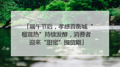 端午节后，孝感首衡城“榴莲热”持续发酵，消费者迎来“甜蜜”囤货期