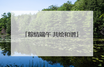 粽情端午 共绘和谐