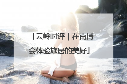云岭时评｜在南博会体验旅居的美好