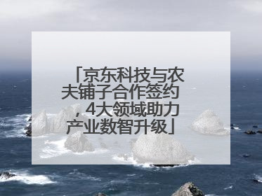 京东科技与农夫铺子合作签约，4大领域助力产业数智升级