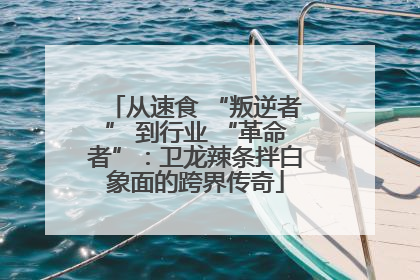 从速食 “叛逆者” 到行业 “革命者”：卫龙辣条拌白象面的跨界传奇