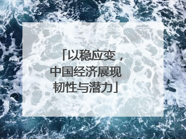 以稳应变，中国经济展现韧性与潜力