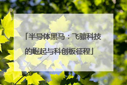 半导体黑马：飞骧科技的崛起与科创板征程