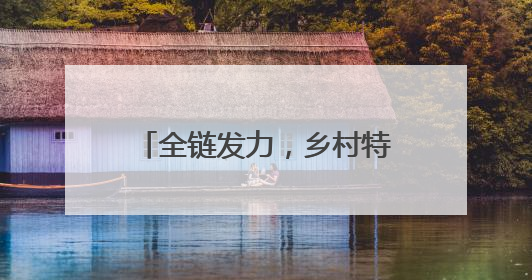 全链发力，乡村特色产业拔节生长