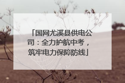 国网尤溪县供电公司：全力护航中考，筑牢电力保障防线