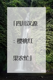 四川汉源：樱桃红 果农忙