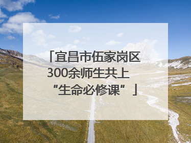 宜昌市伍家岗区300余师生共上“生命必修课”
