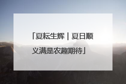 夏耘生辉｜夏日顺义满是农趣期待