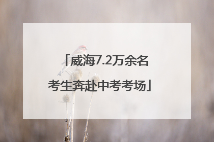 威海7.2万余名考生奔赴中考考场