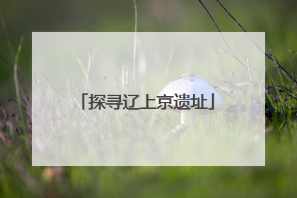 探寻辽上京遗址