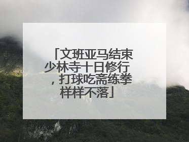 文班亚马结束少林寺十日修行，打球吃斋练拳样样不落