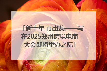 新十年 再出发——写在2025郑州跨境电商大会即将举办之际