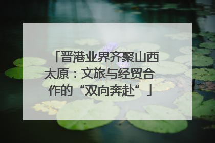 晋港业界齐聚山西太原：文旅与经贸合作的“双向奔赴”
