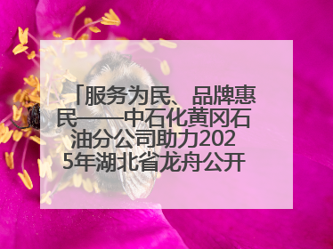 服务为民、品牌惠民——中石化黄冈石油分公司助力2025年湖北省龙舟公开赛（黄冈站）