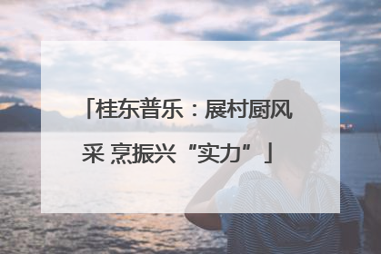 桂东普乐：展村厨风采 烹振兴“实力”