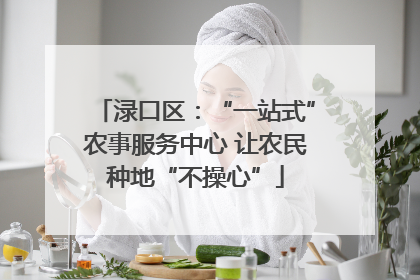 渌口区：“一站式”农事服务中心 让农民种地“不操心”