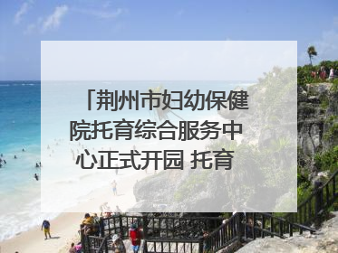 荆州市妇幼保健院托育综合服务中心正式开园 托育宣传月同步启动
