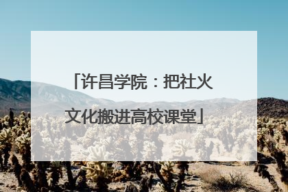许昌学院：把社火文化搬进高校课堂