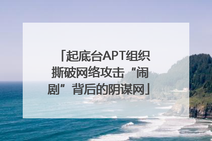 起底台APT组织 撕破网络攻击“闹剧”背后的阴谋网