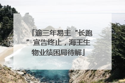 逾三年易主“长跑”宣告终止，海王生物业绩困局待解