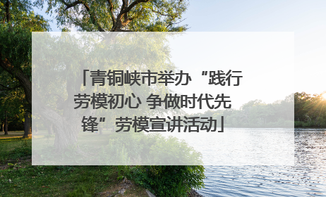 青铜峡市举办“践行劳模初心 争做时代先锋”劳模宣讲活动