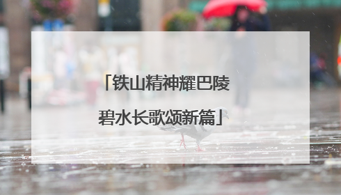 铁山精神耀巴陵 碧水长歌颂新篇