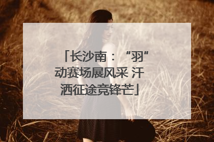 长沙南：“羽”动赛场展风采 汗洒征途竞锋芒