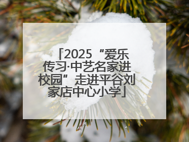 2025“爱乐传习·中艺名家进校园”走进平谷刘家店中心小学